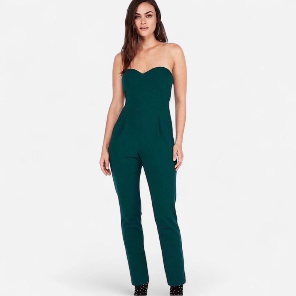 Express green jumpsuit